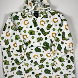 Throwzy by Marlo Lorenz Hoodie St. Patrick’s Theme One Size fits Most